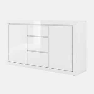 Aparador de 2 portas e 3 gavetas Olia Branco