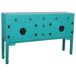 Aparador de madera, 7 cajones, 2 puertas Aparador de madera, 7 cajones, 2 puertas Azul