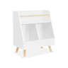 Arrumação para crianças, 2 compartimentos, Tobias, Branco, 61.5x35x69.5 cm