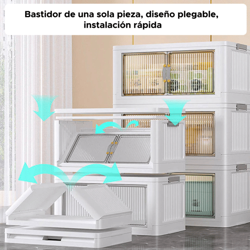 Armário de armazenamento duplo branco Joybos