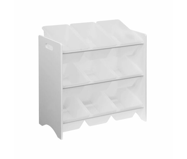 Caja infantil para juguetes , tobias, blanco, 64x29.5x60 cm
