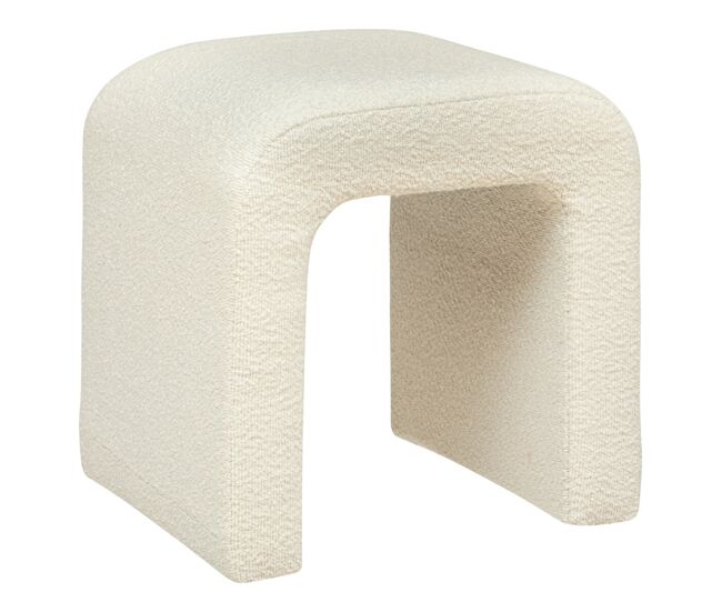 Puf sevi rizo blanco