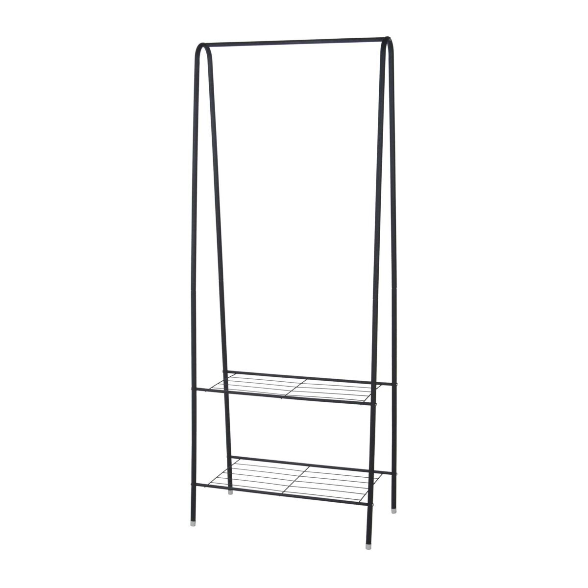 Well home - perchero metálico con 2 baldas h.152cm