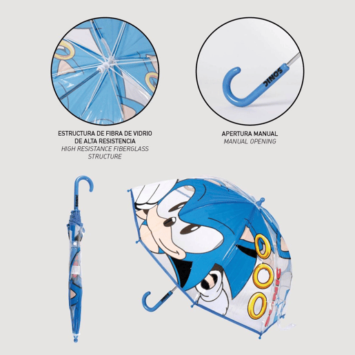GUARDA-CHUVA MANUAL SONIC BUBBLE POE