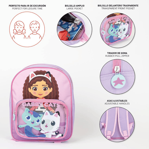 MOCHILA INFANTIL CASA DE BONECAS GABBY MOCHILA INFANTIL CASA DE BONECAS GABBY