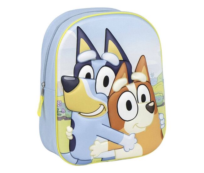 Mochila infantil 3d bluey