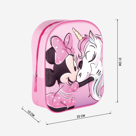 MOCHILA INFANTIL MINNIE 3D