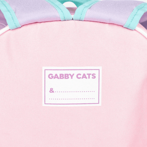 MOCHILA INFANTIL APLICAÇÕES 3D CASA DE BONECAS GABBY