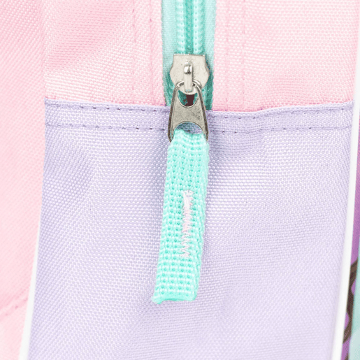 MOCHILA INFANTIL APLICAÇÕES 3D CASA DE BONECAS GABBY