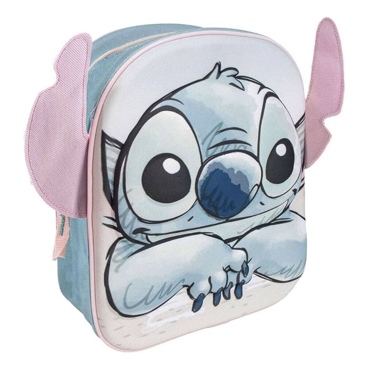 MOCHILA INFANTIL 3D APLICACIONES STITCH