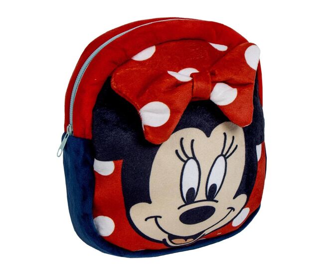 Mochila guarderia personaje peluche minnie