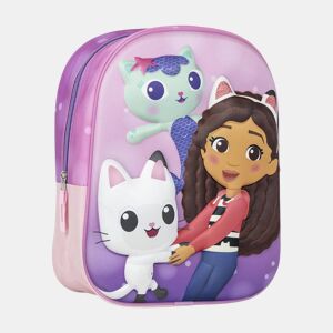 MOCHILA INFANTIL 3D CASA DE BONECAS DE GABBY