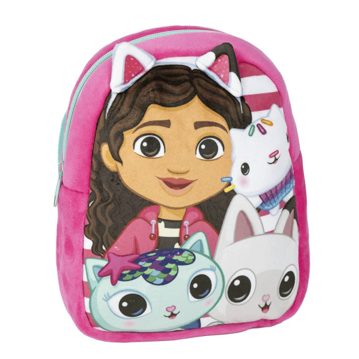 MOCHILA DE BERÇÁRIO DE PERSONAGEM DE PELÚCIA DA CASA DE BONECAS DE GABBY