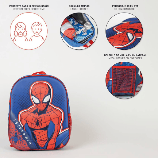 MOCHILA INFANTIL HOMEM-ARANHA Modelo 3D