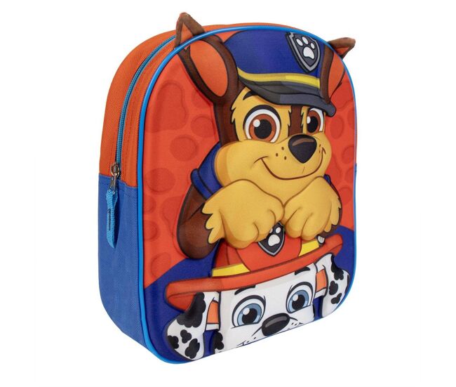 Mochila infantil 3d aplicaciones paw patrol