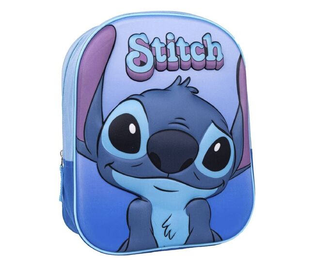 Mochila infantil 3d stitch