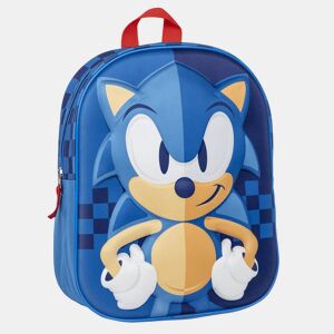 MOCHILA INFANTIL SONIC 3D
