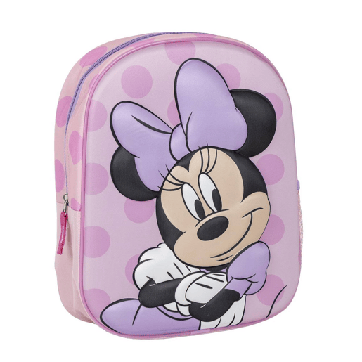 MOCHILA INFANTIL MINNIE 3D