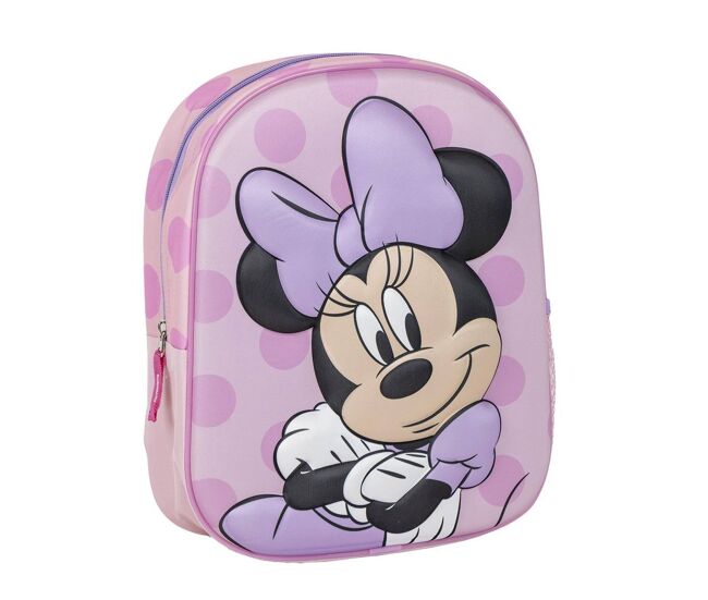 Mochila infantil 3d minnie