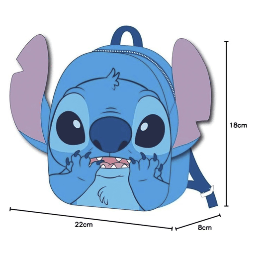 MOCHILA DE BERÇÁRIO DE PERSONAGEM DE PELÚCIA STITCH