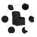 Sillón Reclinable Eléctrico Sillón Reclinable Eléctrico Negro