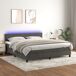 Cama box spring 180x200 Cama box spring 180x200 Gris Oscuro