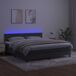Cama box spring 180x200 Cama box spring 180x200 Gris Oscuro