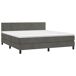 Cama box spring 180x200 Cama box spring 180x200 Gris Oscuro
