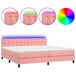 Cama box spring 200x200 Cama box spring 200x200 Azul