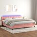 Cama box spring 200x200 Cama box spring 200x200 Azul