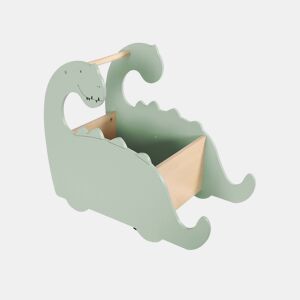 Caixa de brinquedos com rodas, para crianças dinossauros