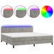 Cama box spring 200x200 Cama box spring 200x200 Azul