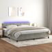 Cama box spring 200x200 Cama box spring 200x200 Azul