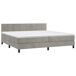 Cama box spring 200x200 Cama box spring 200x200 Azul
