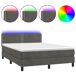 Cama box spring 140x200 Cama box spring 140x200 Gris Oscuro