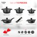 Batería de Cocina Briebe MGK1819 Batería de Cocina Briebe MGK1819 Negro