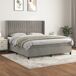 Cama box spring 160x200 Cama box spring 160x200 Gris
