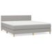 Cama box spring 160x200 Cama box spring 160x200 Gris