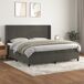 Cama box spring 200x200 Cama box spring 200x200 Gris Oscuro