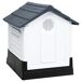 Caseta Para Perros Caseta Para Perros Blanco/ Gris