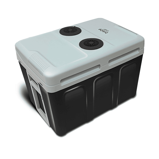Briebe CF1155BLK Geleira Eléctrica 40L, Refrigerador Eléctrico Portátil, Campismo Viagens 12V  220 - 240V, Refrigeração e Aquecimento, 58 , Preto