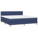 Cama box spring 160x200 Cama box spring 160x200 Azul
