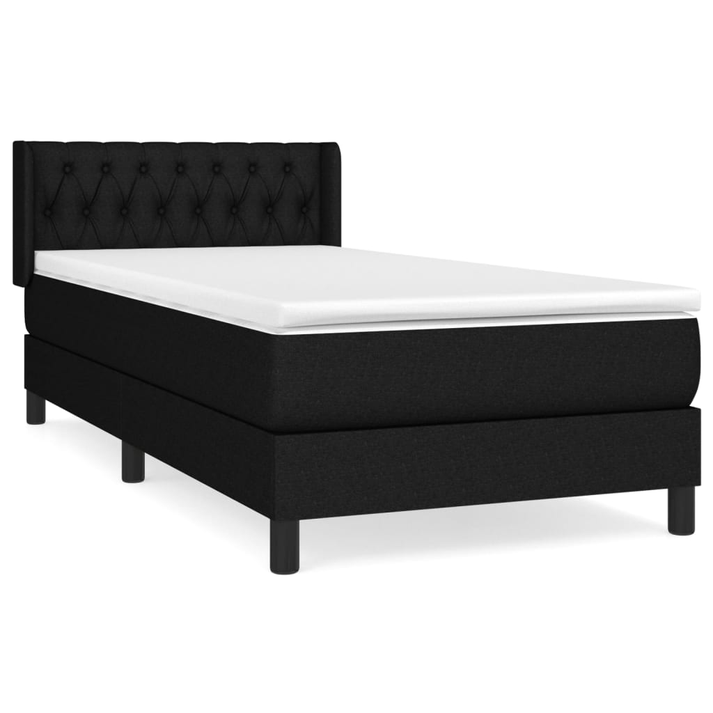 Cama box spring 90x200 Negro
