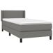 Cama box spring 90x200 Cama box spring 90x200 Gris