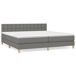 Cama box spring 200x200 Cama box spring 200x200 Azul