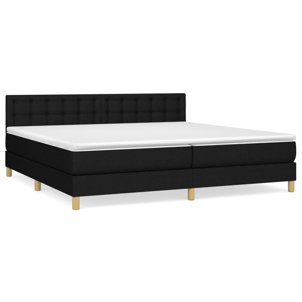Cama box spring 200x200 Negro
