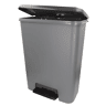 Curver Caixote do lixo Compatta 50L cinzento