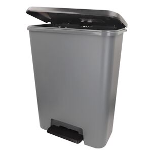 Curver Caixote do lixo Compatta 50L cinzento