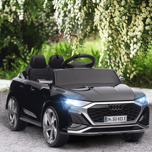 AIYAPLAY Carro Elétrico para Crianças acima de 3 Anos Carro Audi Q8 Etron Sportback Infantil com Bateria 12V Controlo Remoto Faróis Buzina e Música 98x49,5x43 cm Preto AIYAPLAY Carro Elétrico para Crianças acima de 3 Anos Carro Audi Q8 Etron Sportback Infantil com Bateria 12V Controlo Remoto Faróis Buzina e Música 98x49,5x43 cm Preto