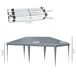 Carpa Plegable Acero, Tela Oxford Outsunny Carpa Plegable Acero, Tela Oxford Outsunny Gris